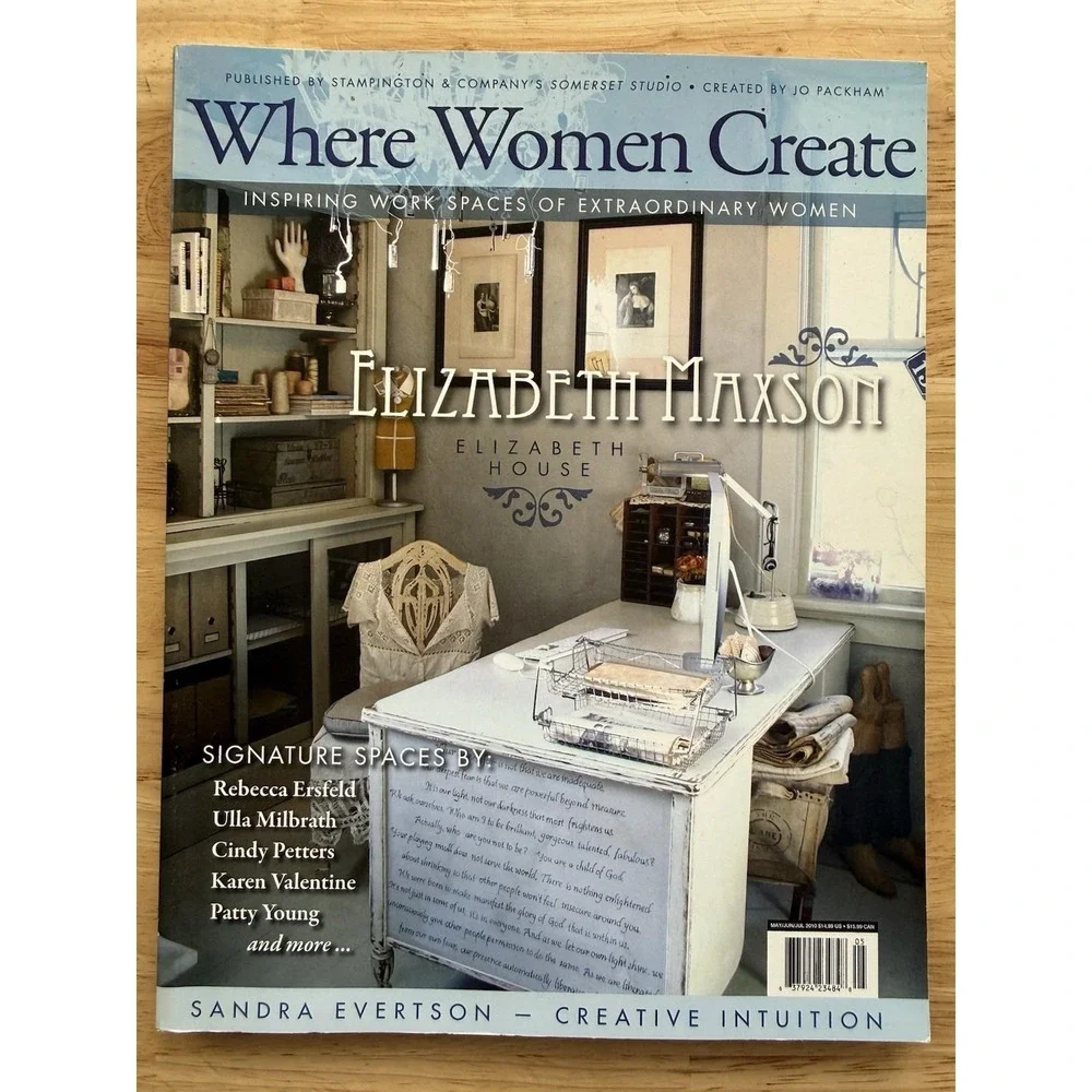 Where Women Create Inspiring Workspaces Of Extraordinary Women May/June/July 10'